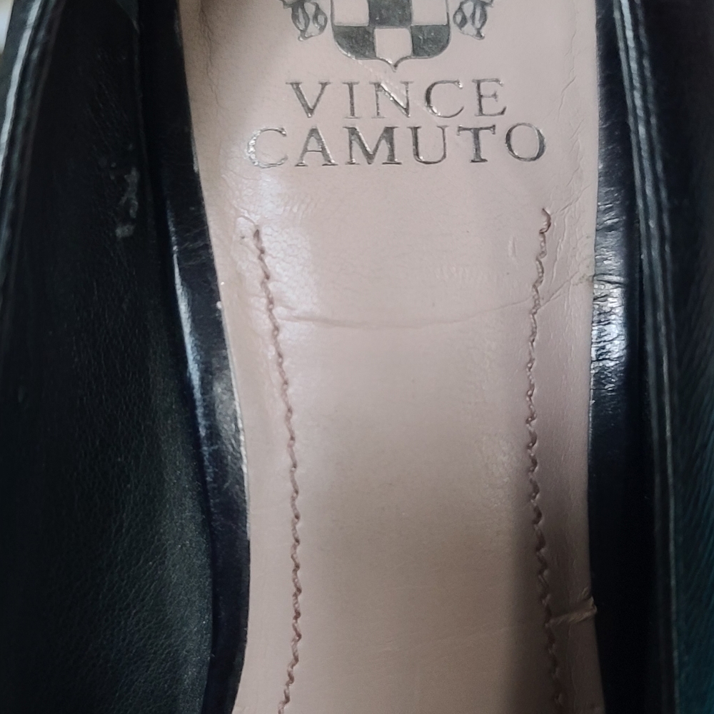 HOST PICK! 🎉🎊 SUPER RARE!80's Vince Camuto pin up spiked black stilettos Sz9 - Picture 4 of 12